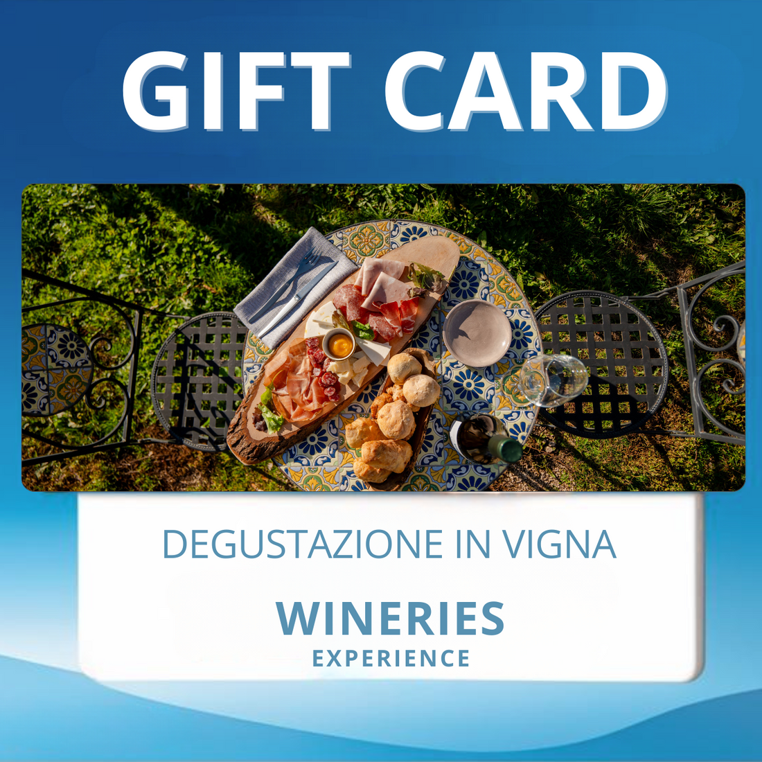 Gift Card Degustazione in vigna - Cofanetto Regalo WINERIES