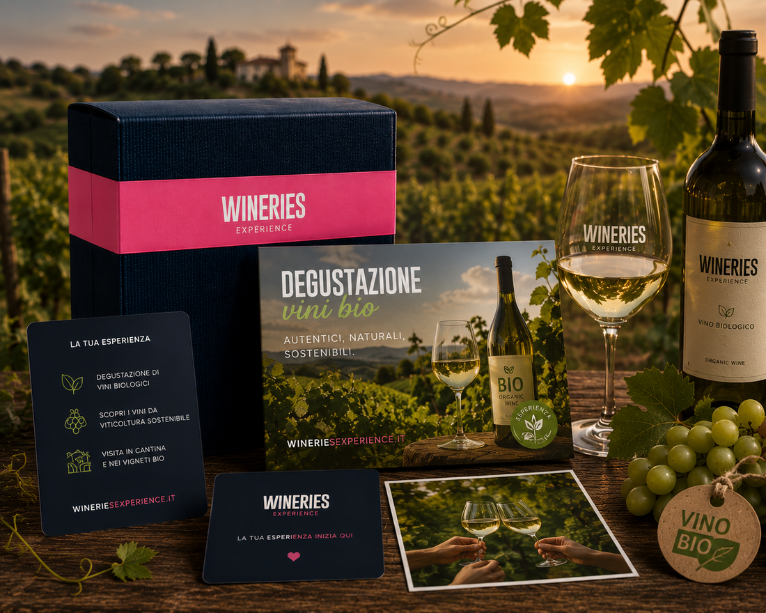 Gift Card Degustazione vini biologici - Cofanetto Regalo WINERIES