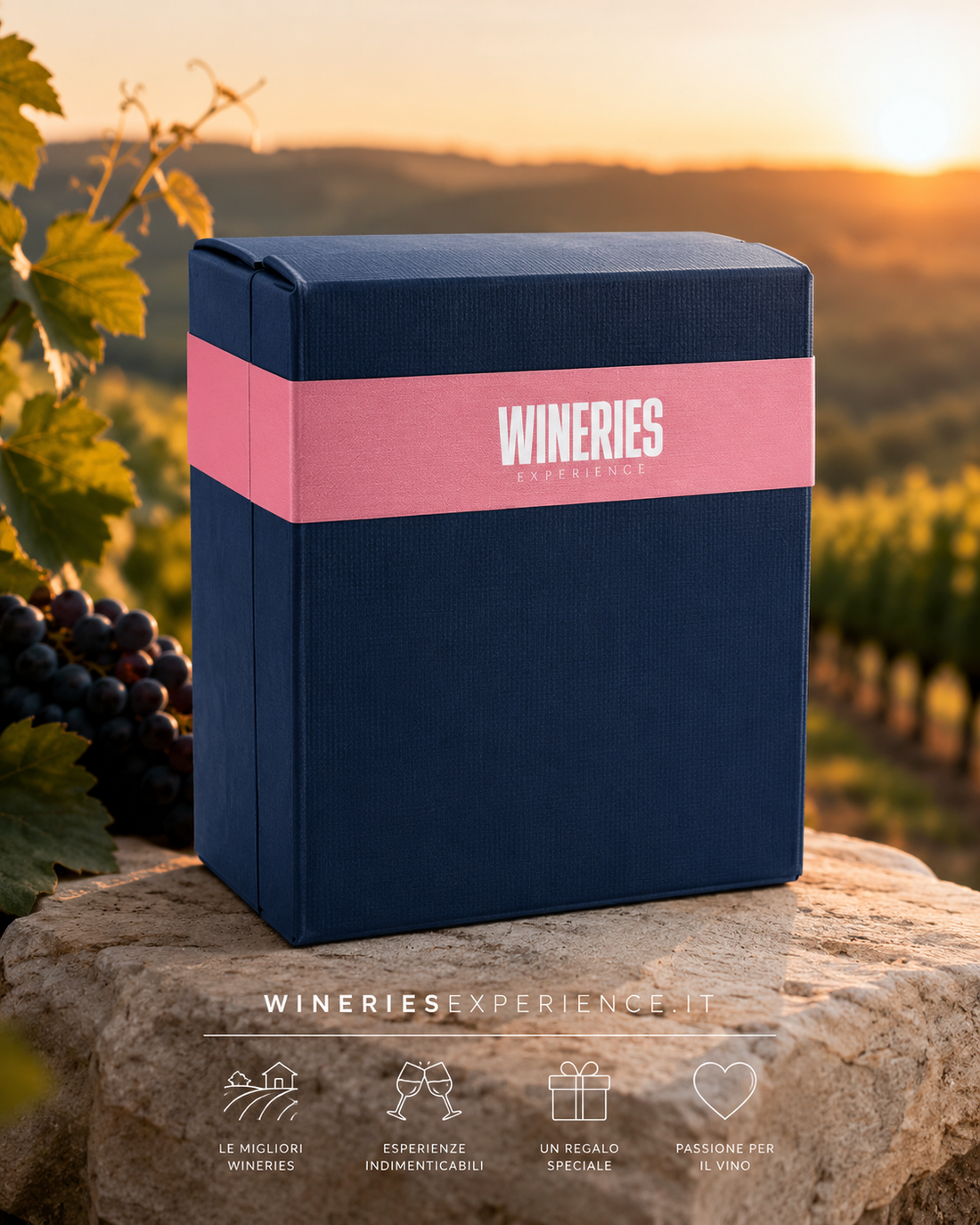 Gift Card Degustazione per due persone - Cofanetto Regalo WINERIES