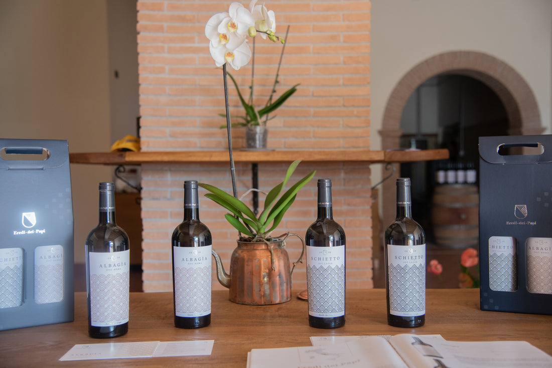 Eredi dei Papi - Degustazione 3 Vini Lazio Eredi dei Papi