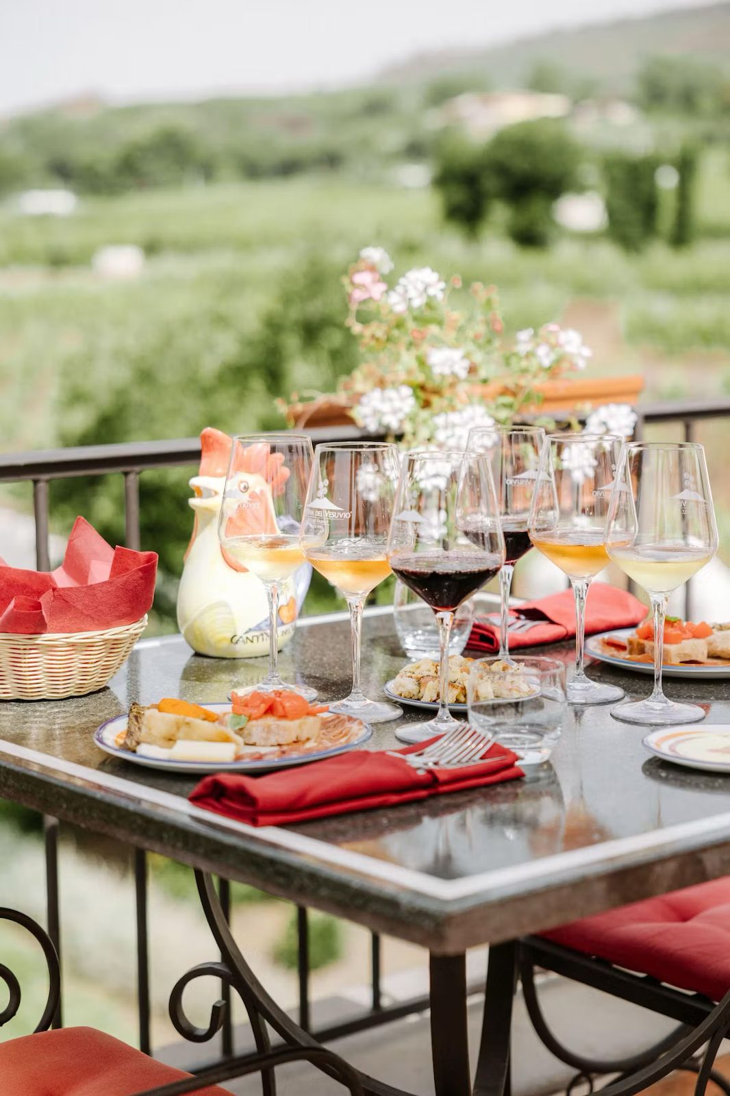 Cantina del Vesuvio - Degustazione 5 vini con Pranzo Campania Cantina del Vesuvio